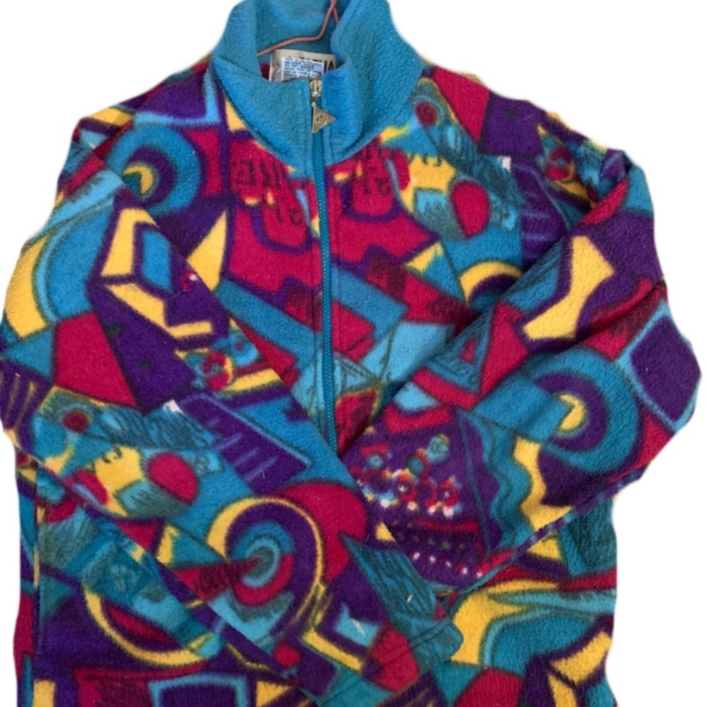 Vintage Casual Isle warm retro fleece sweater S